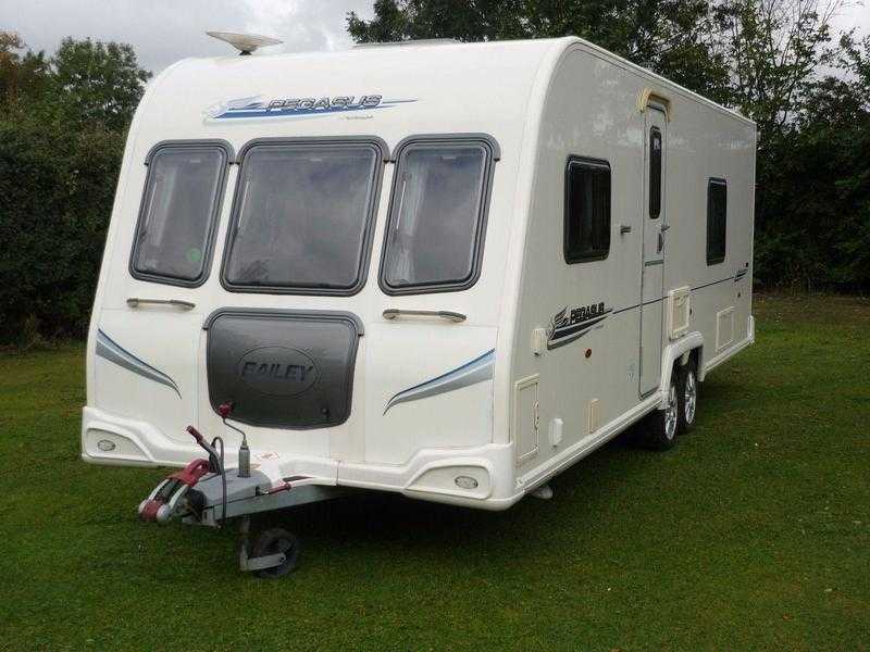 Bailey Pegasus 624 Fixed bed Twin Axle