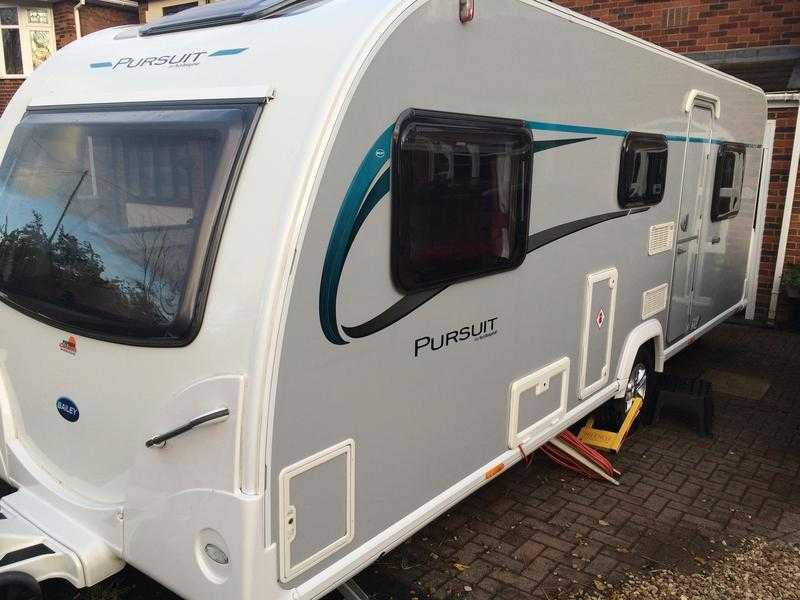 Bailey Pursuit 560  5 berth caravan-2015- comes with full awning, porch awning and extras