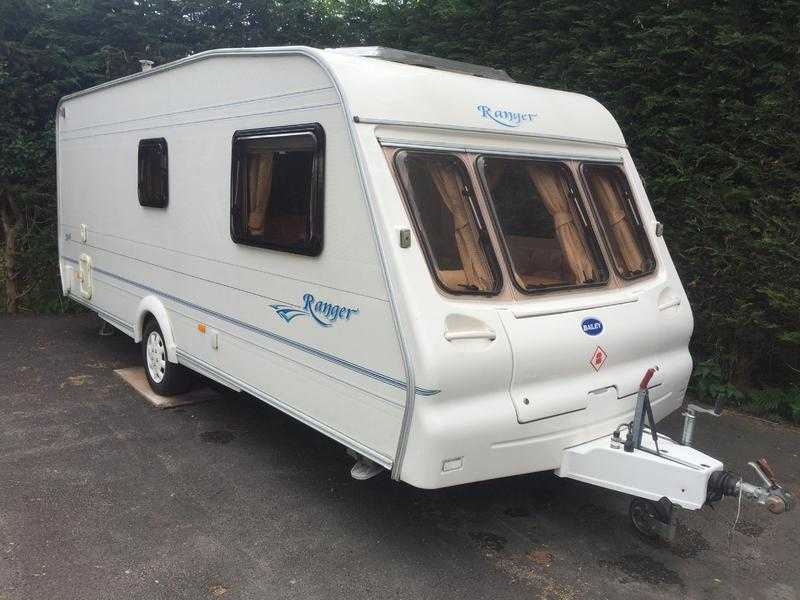 Bailey Ranger 2003 6 Berth Fixed Bunk Beds Caravan