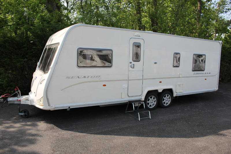 Bailey Senator Louisiana 2008 4 Berth Fixed Island Bed Caravan  Motor Movers