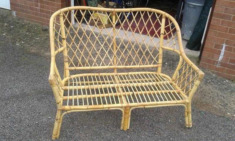 Bamboo Two Seater Chair