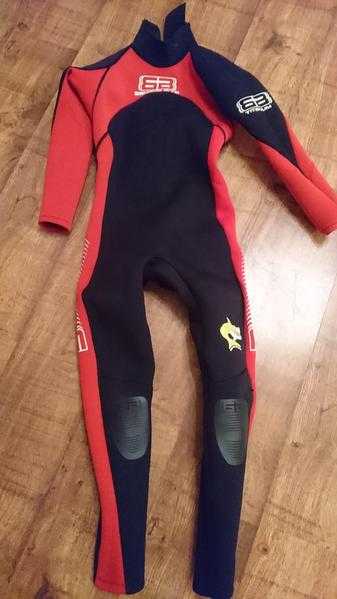 Banana Bite Size 7 Wetsuit (Age 11-12)