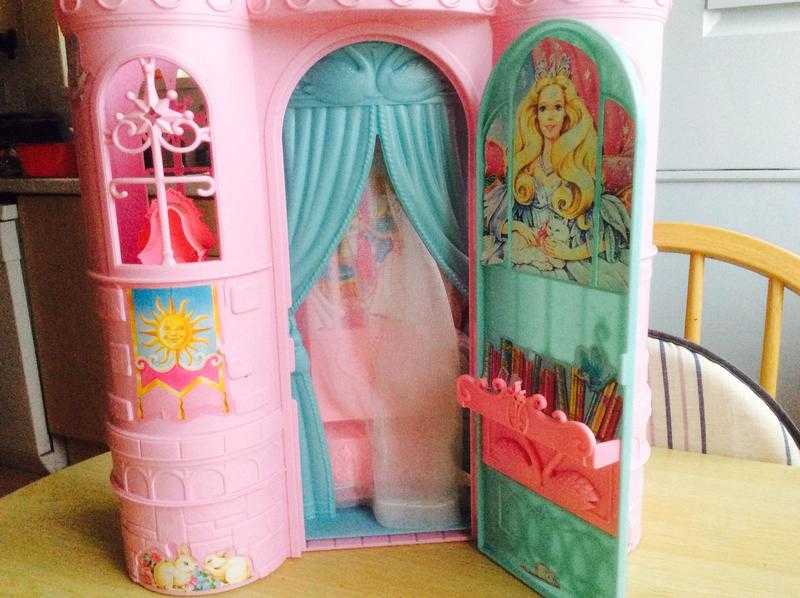 Barbie castle and 2 more