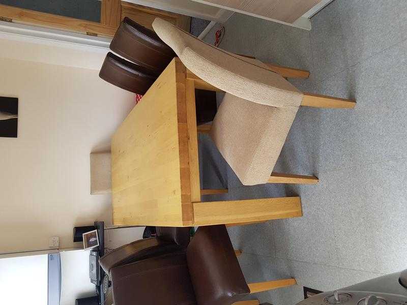 Barker and Stonehouse table and 6 chairs