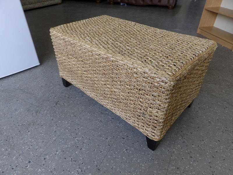 Basket  Wicker Bench Table - Local Delivery Now ONLY 19