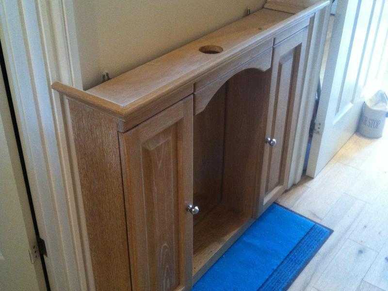 Bathroom Vanity basin and mirror wall cabinet