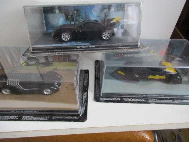 BATMAN BATMOBILES BY EAGLEMOSS BOXED