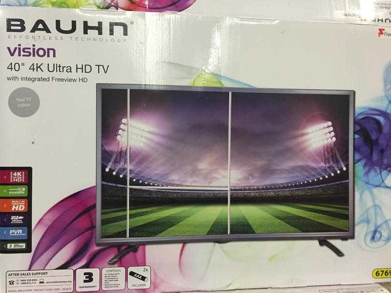 Bauhn 40quot 4K TV