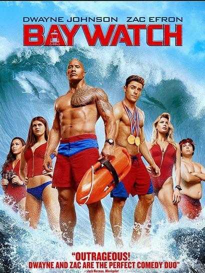 Baywatch dvd (2017 Zac efron)