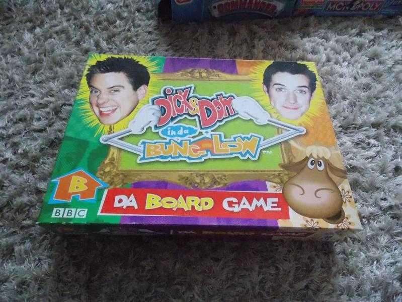 BBC DICK amp DOM IN DA BUNG-LOW BOARD GAME