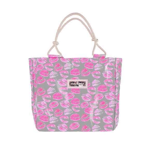 Beach Bag in LIPS design.  HALF PRICE THIS WEEK ONLY Be quick Offer expires 19 May