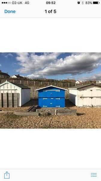 Beach hut for sell in Glyne gap East Sussex