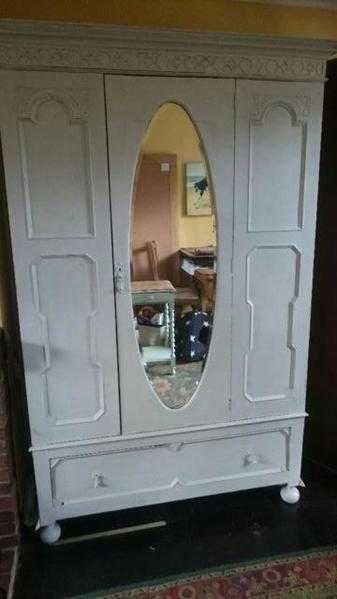 Beautiful Antique Shabby Chic Wardrobe