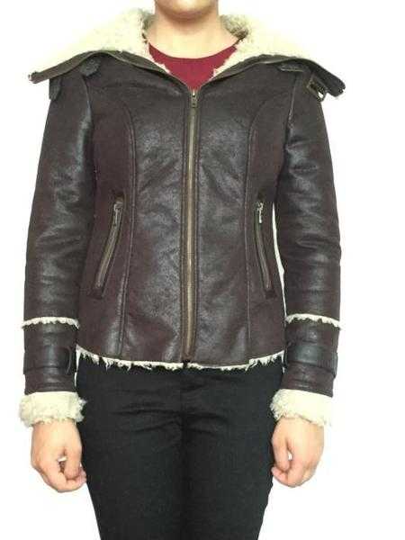 Beautiful brown Aviator jacket