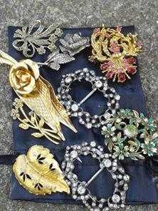 Beautiful collection of stunning antique broaches