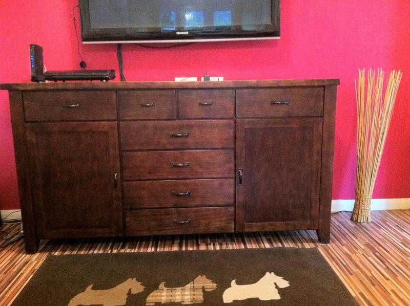 Beautiful dark wood sideboard