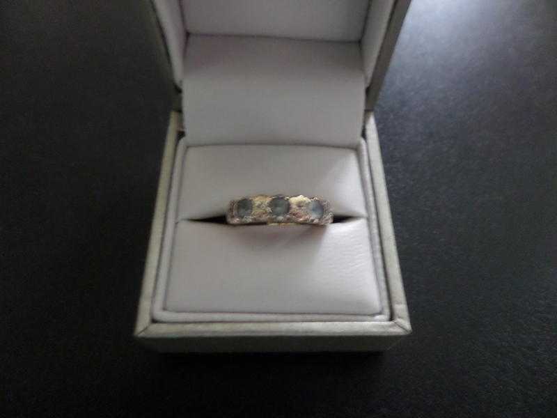 BEAUTIFUL ETERNITY RING AND WEDDING RING FOR SALE.