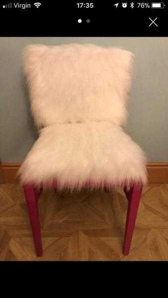 Beautiful Fur Chair