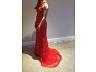 Beautiful Red Lace Mermaid Style Dress - Size 8 - Ideal for any special occassion - 35