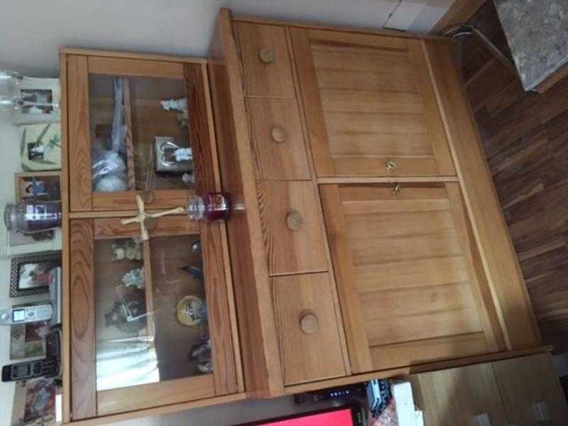 Beautiful Sideboard with Display Cabinet