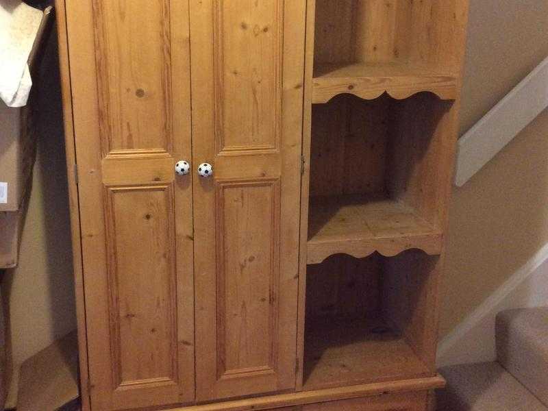 beautiful solid pine wardrobe