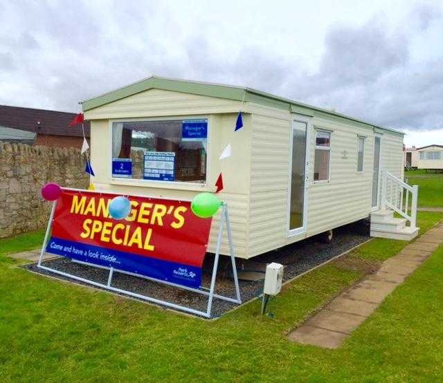 Beautiful static caravan for sale with a huge discount Eyemouth Holiday Park