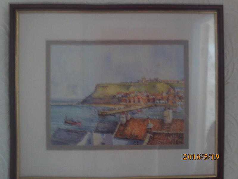 beautifull watercolour of whitby