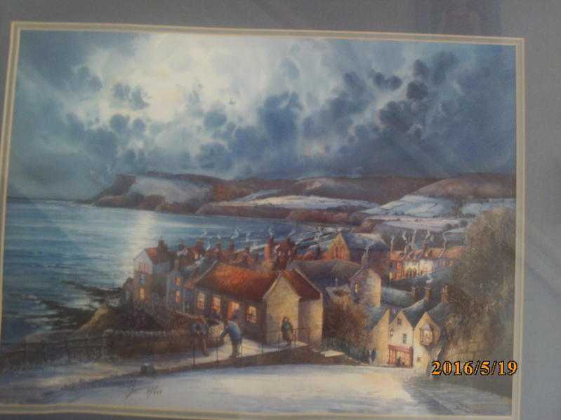 beautifull watercolour of whitby