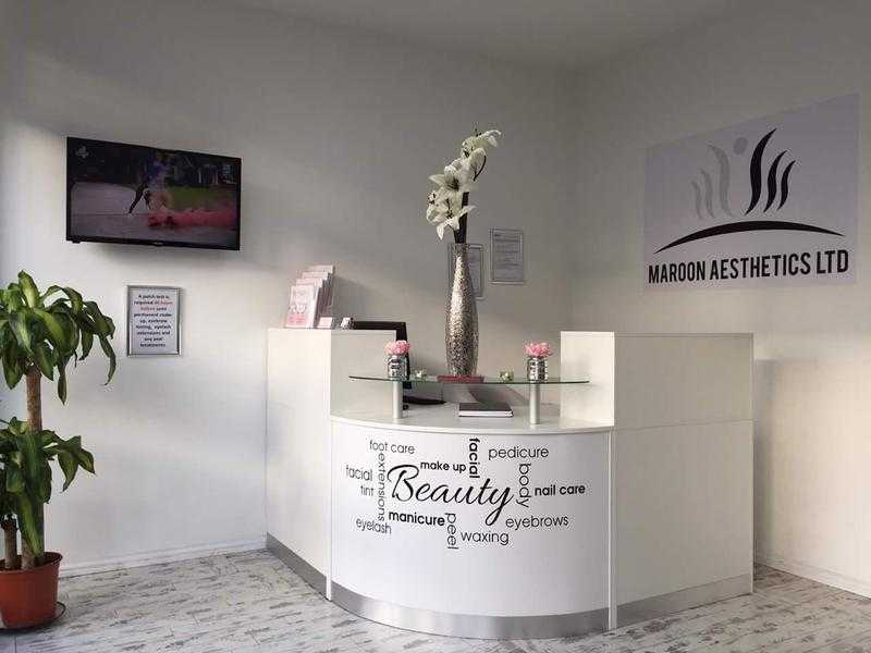 Beauty Salon - Maroon Aesthetics