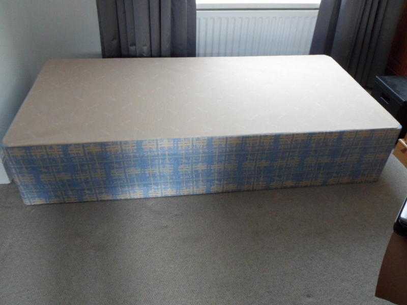 BED BASE SINGLE NEARLY NEW