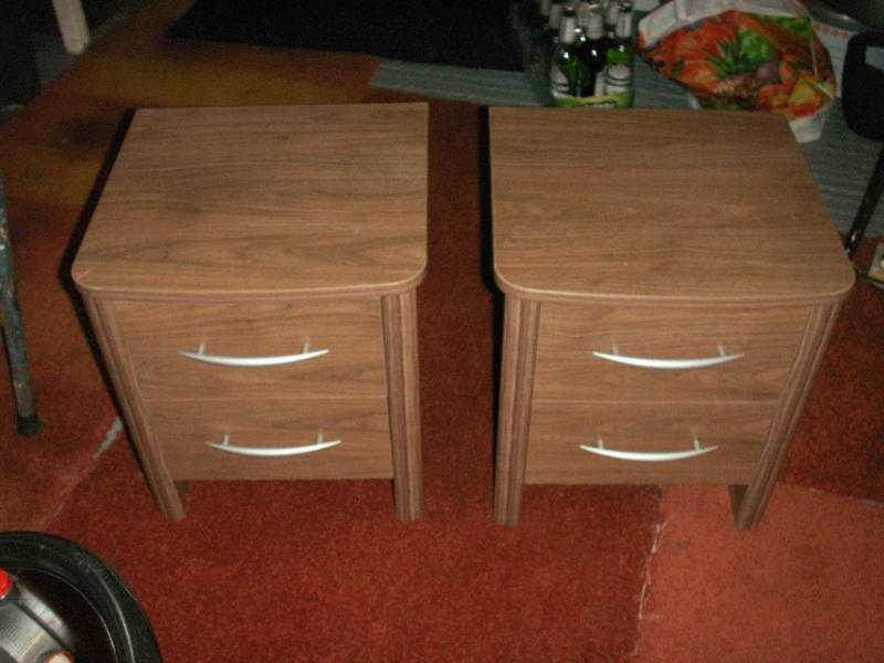 Bed side cabinets