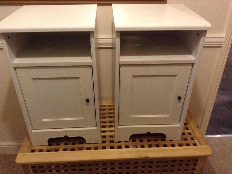 Bed side cabinets