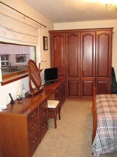 Bedroom furniture mahogany