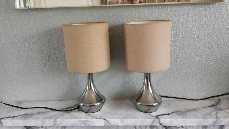 Bedside touch light lamps