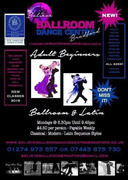 Beginners amp Improvers Ballroom amp Latin Classes