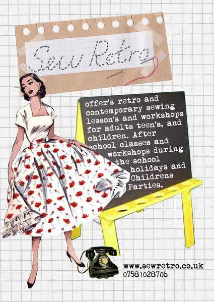 Beginners and Improvers SEWING CLASSES book 4 classes first class free