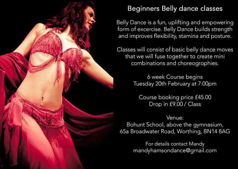 Beginners belly dance classes