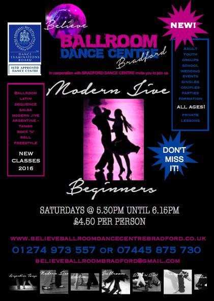 Beginners Modern Jive Class - Bradford City Centre