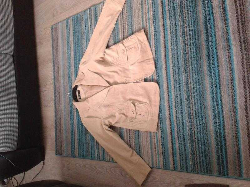 Beige Corduroy Jacket BHS, Size 20