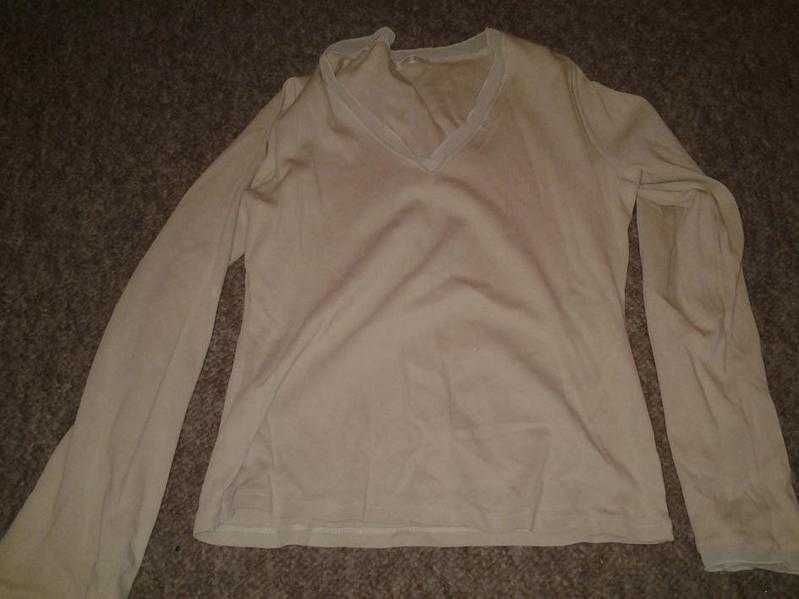 Beige Top, size 12, mamps