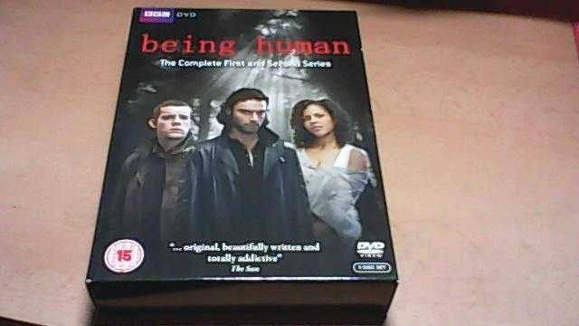 BEING HUMAN -COMPLETE SERIES 1 amp 2 BBC DVD BOX SET-5 x DVD039S.