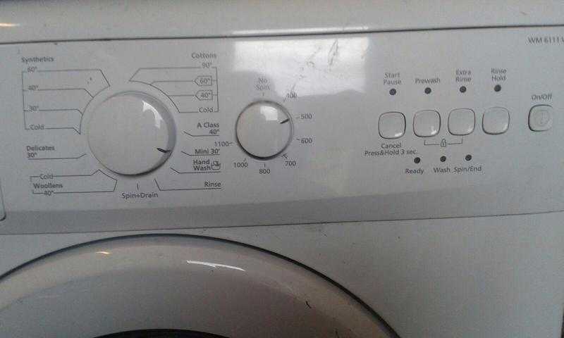 Beko 6kg 1100 spin washing machine