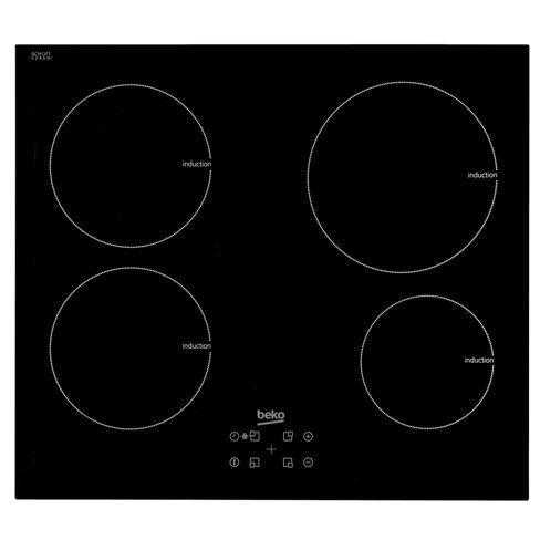 Beko Black Glass Induction Hob