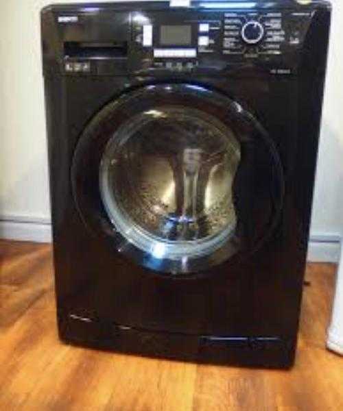 Beko black washing machine