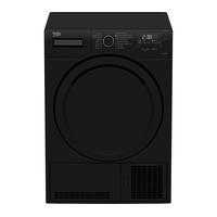 Beko DCX83100B Condenser Tumble Dryer - Black, Black for 249.99
