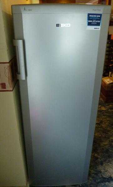 BEKO FXF5075S A RATED FROST FREE FREEZER, 157 litre, VGC, SERVICE PLAN TO 072016