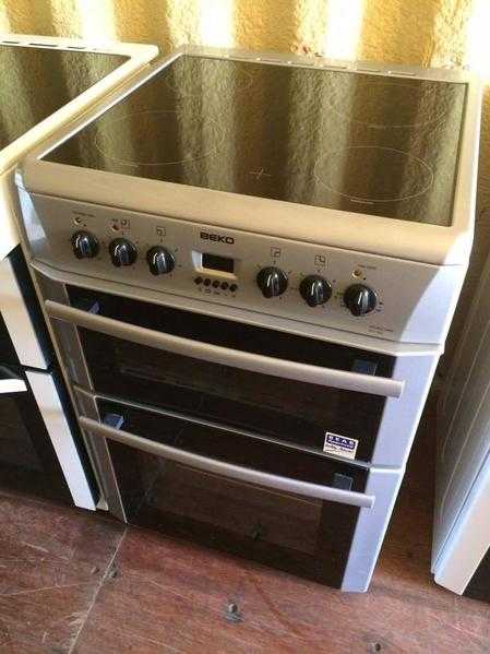 Beko Silver 60cm electric cooker