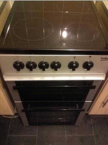 Beko Silver electric cooker