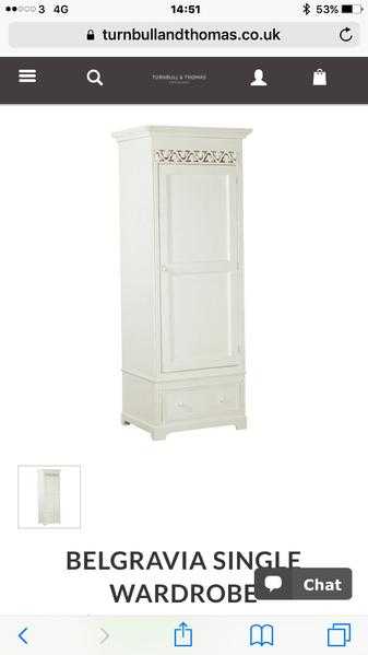 Belgravia single wardrobe