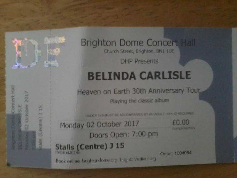 Belinda Carlisle Tickets